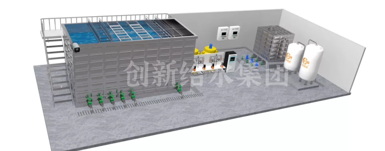 不锈钢水厂净水设备-上海创新给水集团